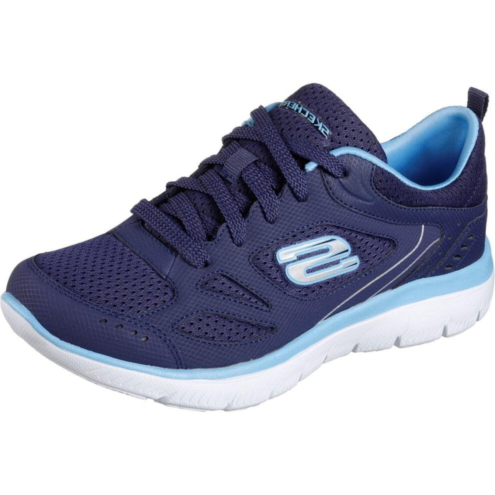 Skechers Women's Low-Top Sneakers Trainers  Blue  9