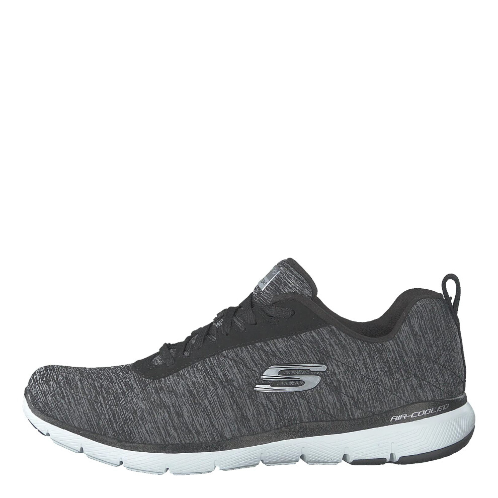 Skechers Women's Flex Appeal 3.0-insiders Sneaker  Black/White  7 M US