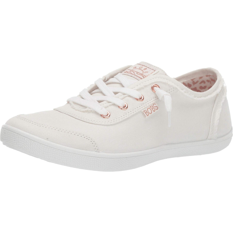 Skechers womens Bobs B Cute Sneaker  White  7 US