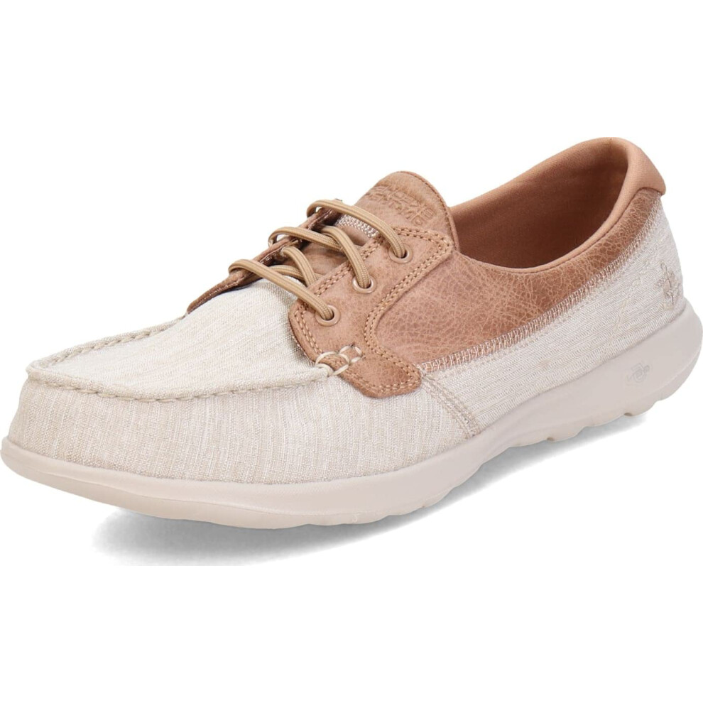 Skechers womens Boat Shoe  Natural  7.5 US