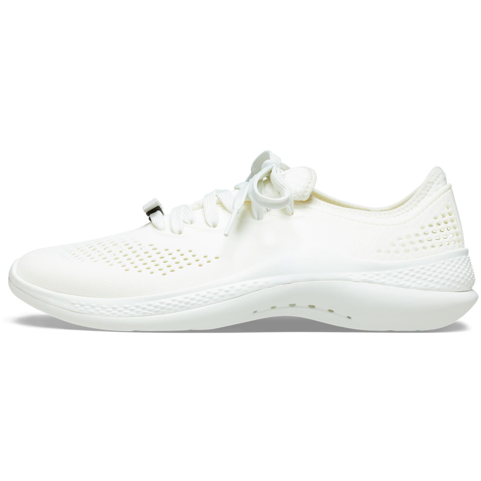 Crocs Women's LiteRide 360 Pacer Sneakers Almost White  Numeric_8