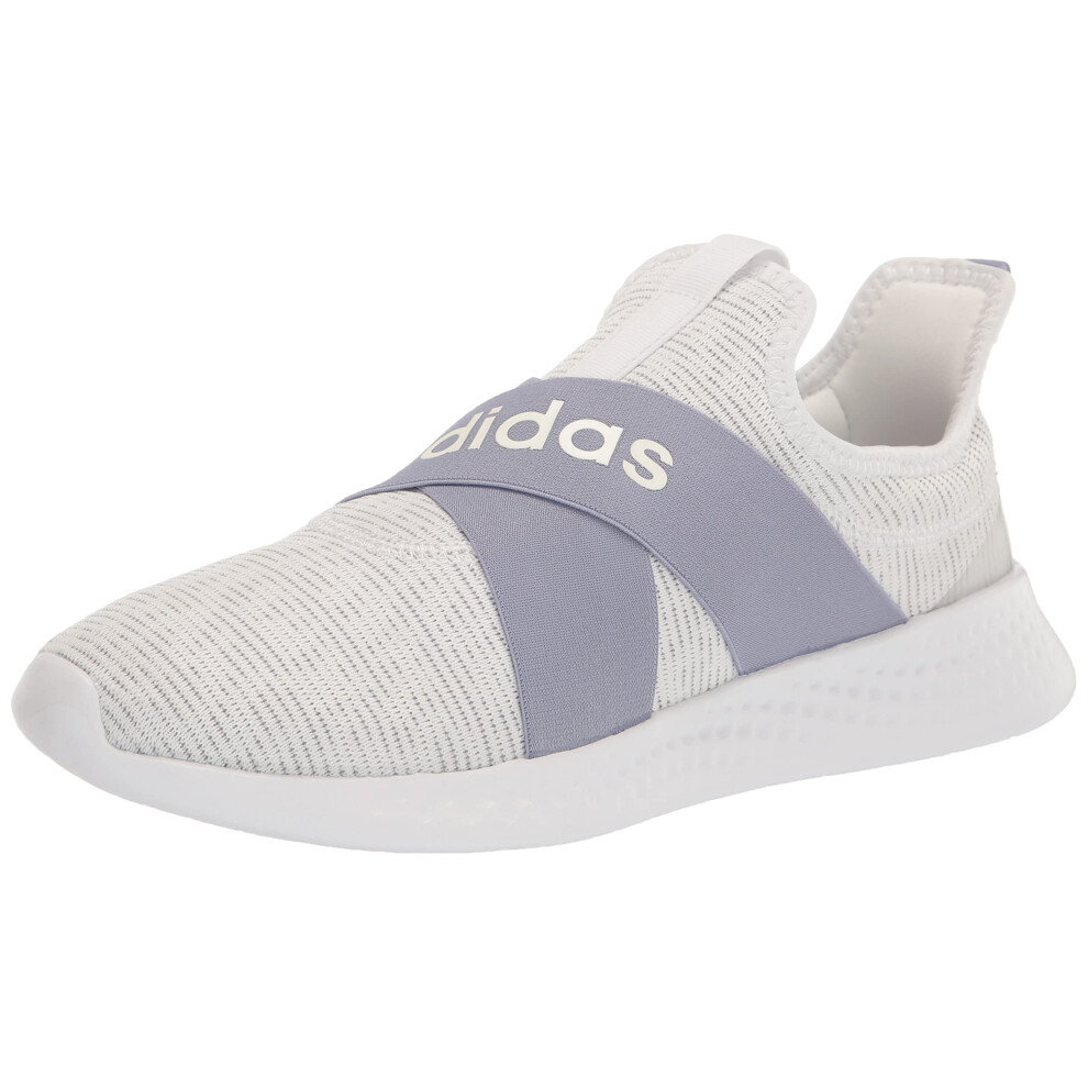 adidas Women's Puremotion Adapt Sneaker  White/Silver Violet/Zero Meta