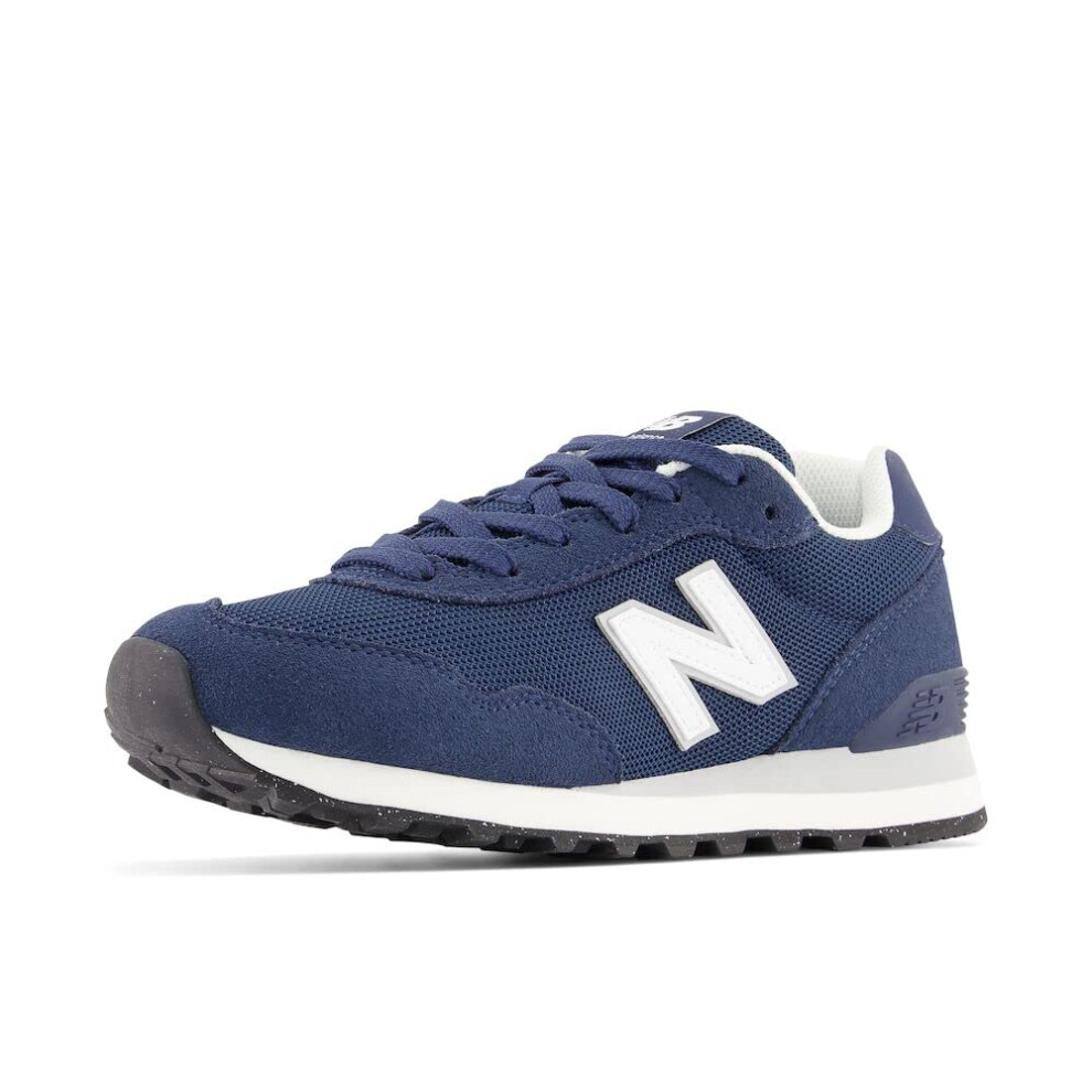 New Balance Women's 515 V3 Sneaker  Nb Navy/White/Aluminum Grey  7