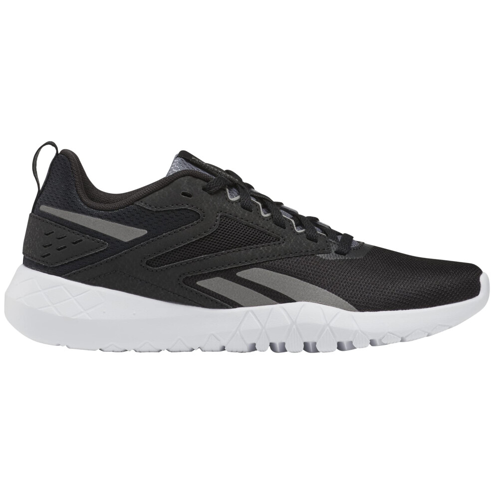 Reebok Women's Flexagon 4 Energy Sneaker  Black/Pewter/Cold Grey  5