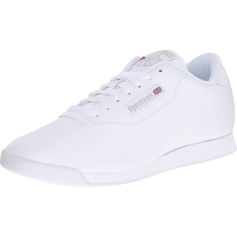 Reebok Women's Princess Sneaker  White  8 W