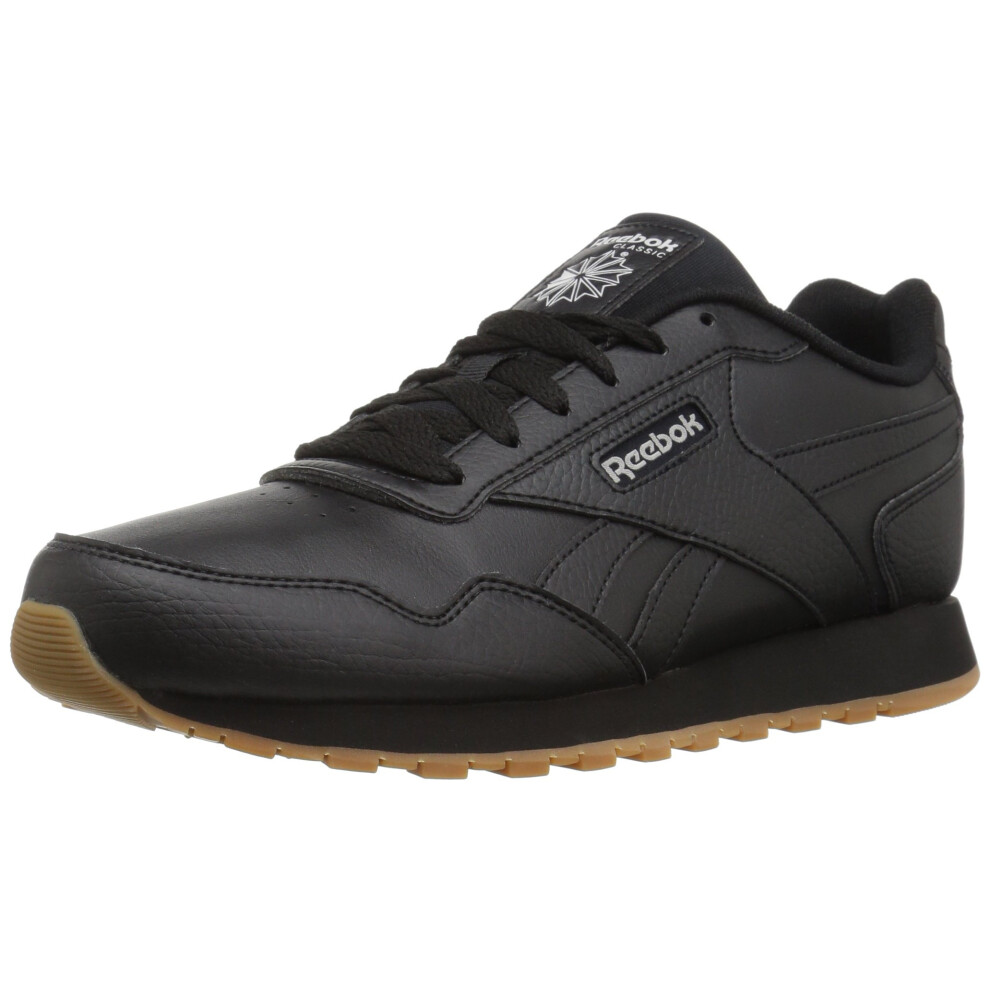 Reebok womens Classic Harman Run Sneaker  Black/Steel/Gum  8 US