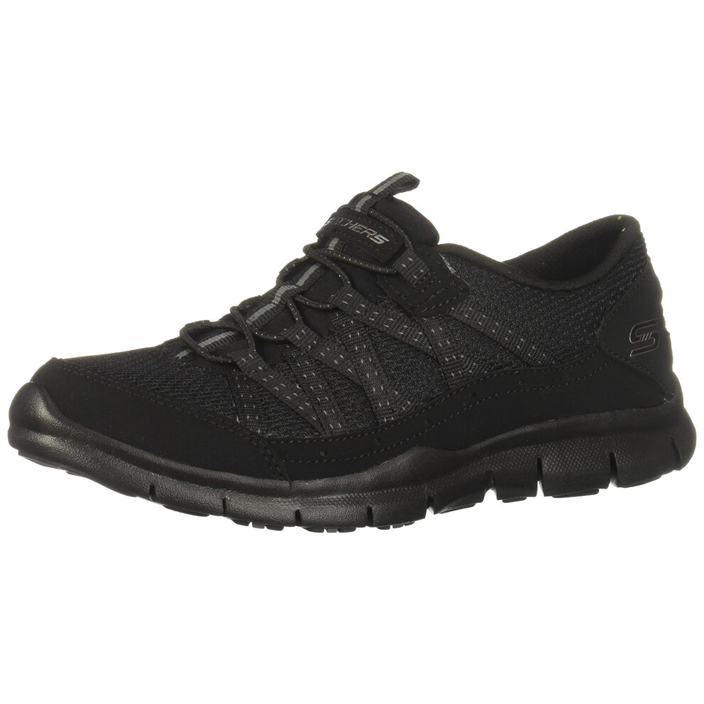 Skechers womens Gratis - Strolling Sneaker  Black  8.5 US