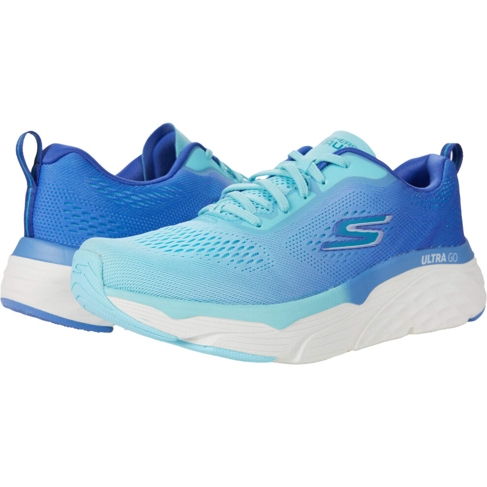 Skechers Women's MAX Cushioning Elite-Destination Point Sneaker  Blue/