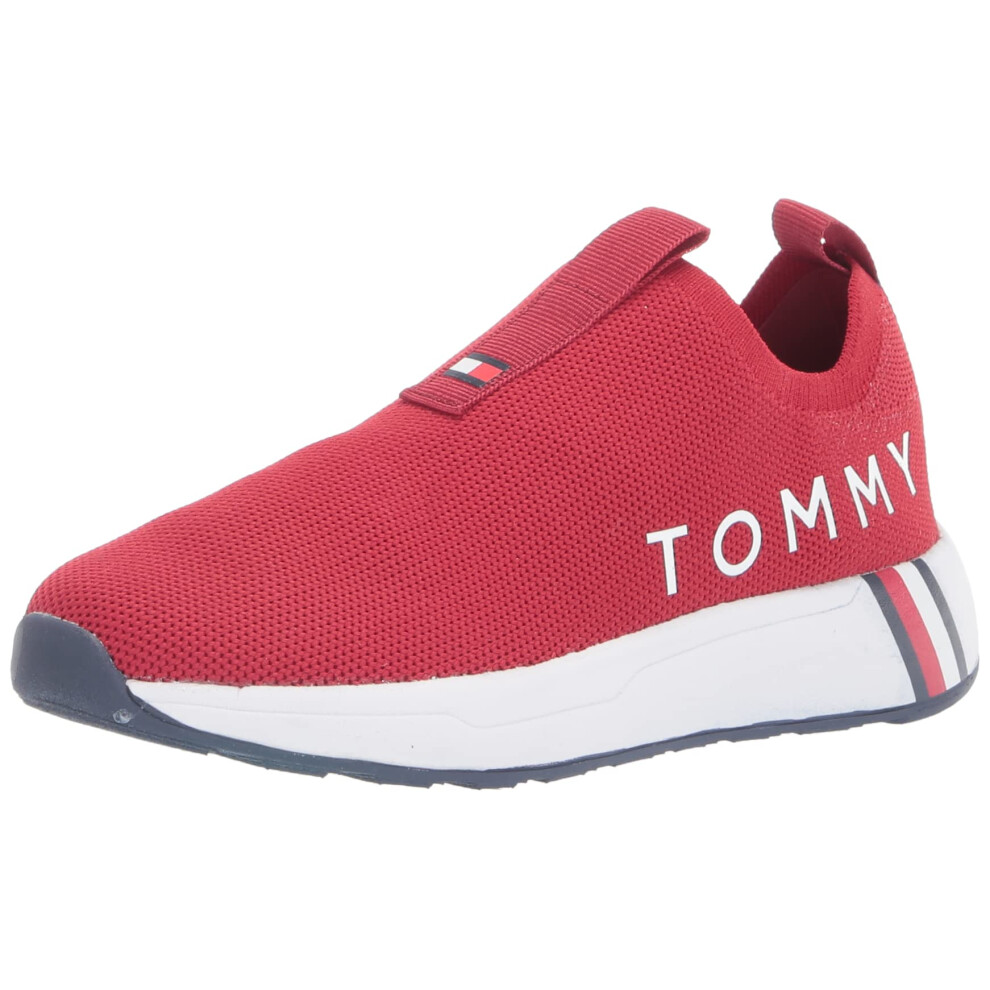 Tommy Hilfiger Women's Aliah Sneaker  Red  6.5