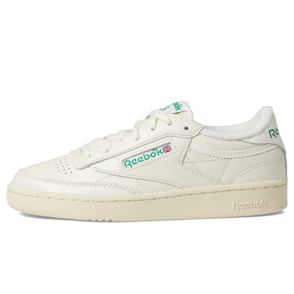 Reebok Women's Club C 85 Vintage Sneakers  Chalk/Alabaster/Glen Green