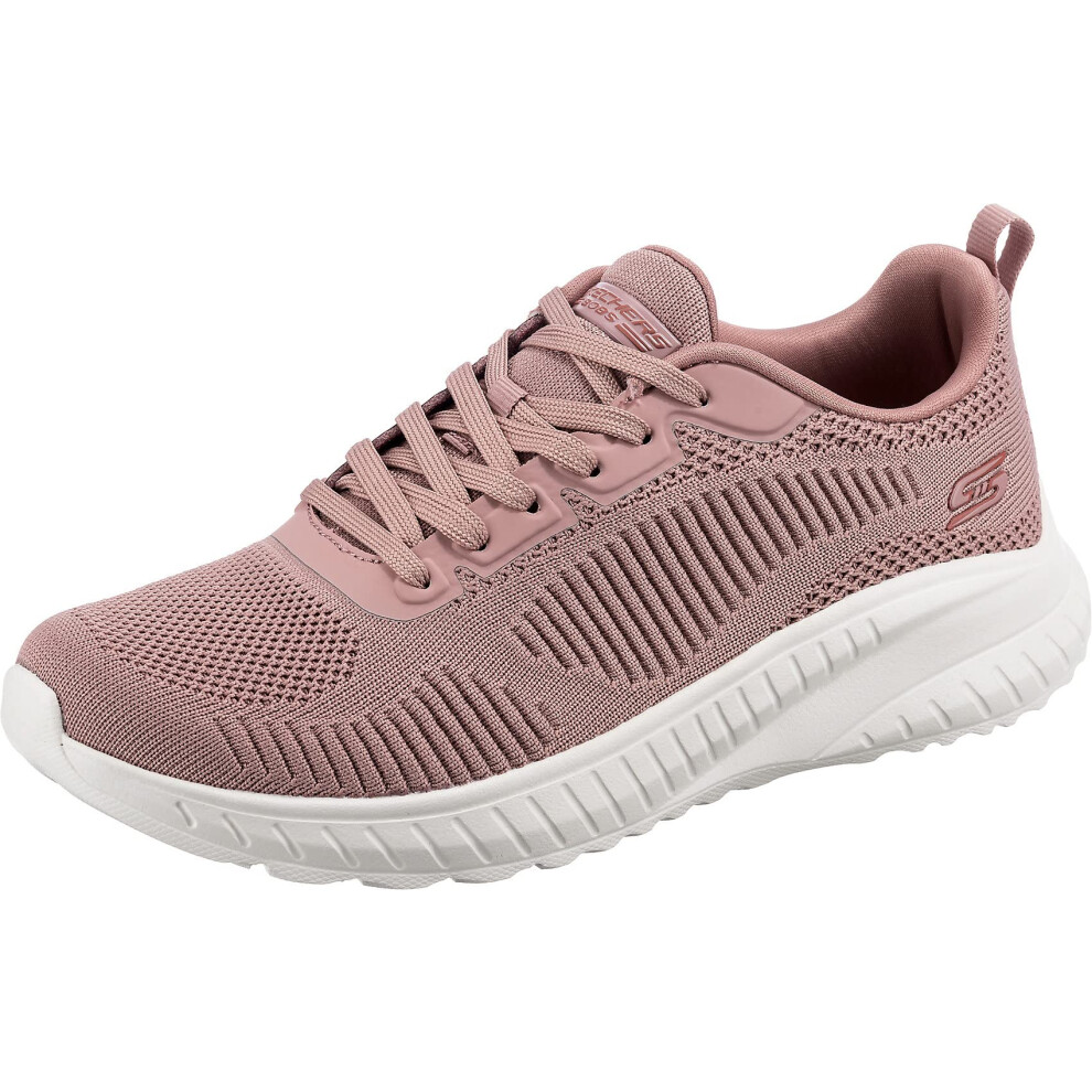 Skechers womens Sport - Squad Chaos - Face Off  Blush  7.5