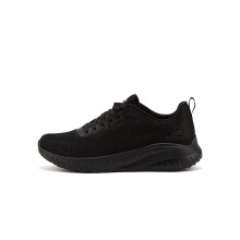 Skechers Women's Bobs Squad Chaos - Face Off Sneaker Black/Black 7.5
