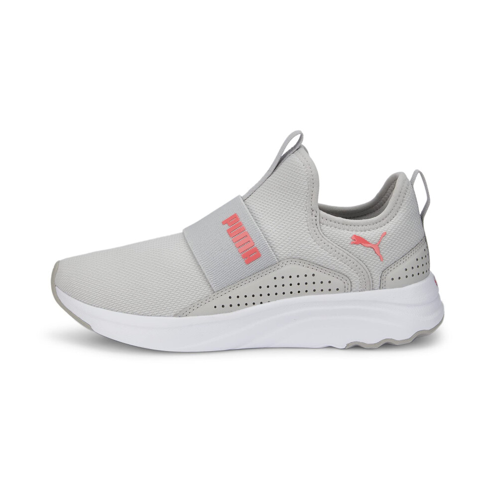 PUMA Softride Sophia Slip-On Gray Violet/Sunset Glow 9 B (M)