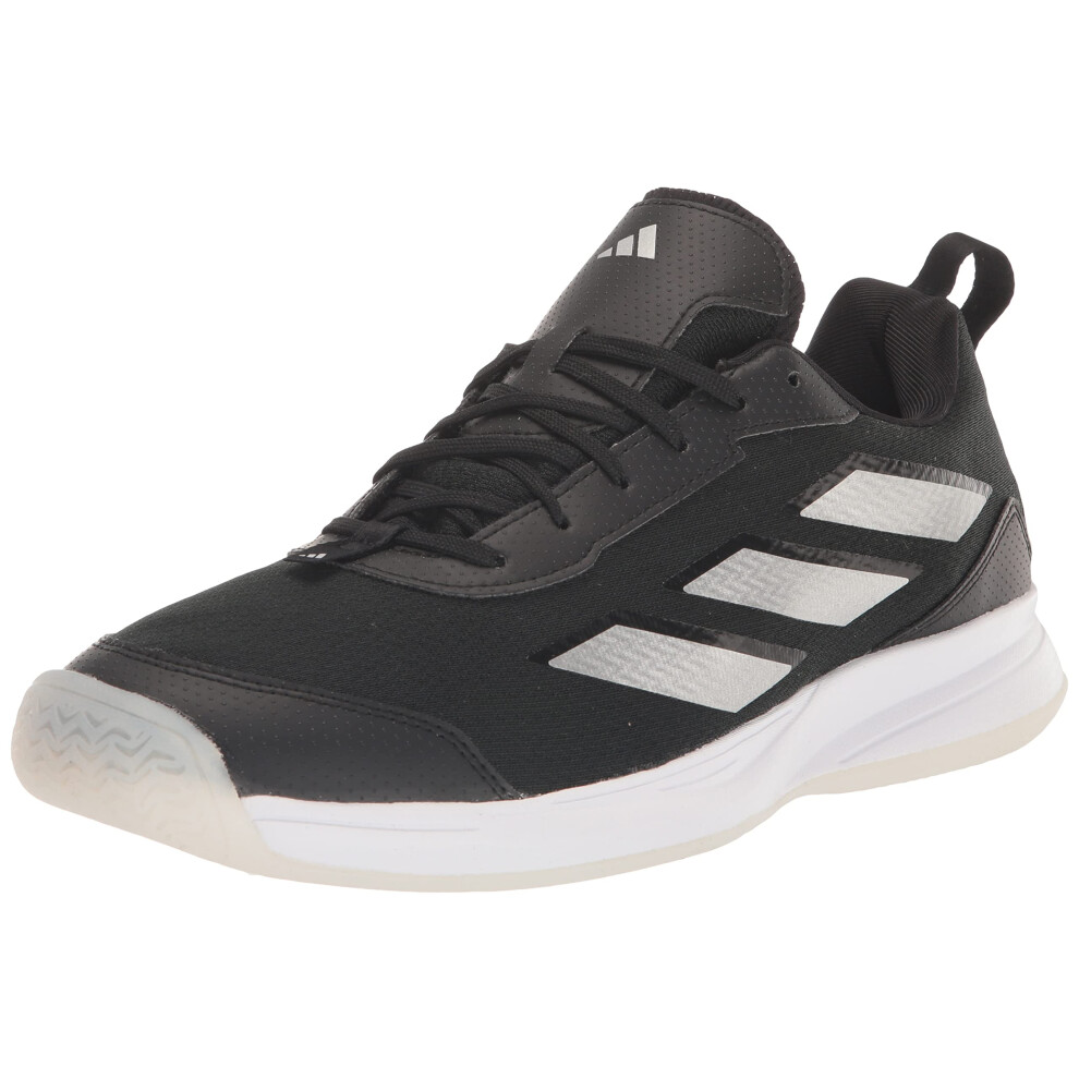 adidas Women's AvaFlash Sneaker  Core Black/Silver Metallic/White  7