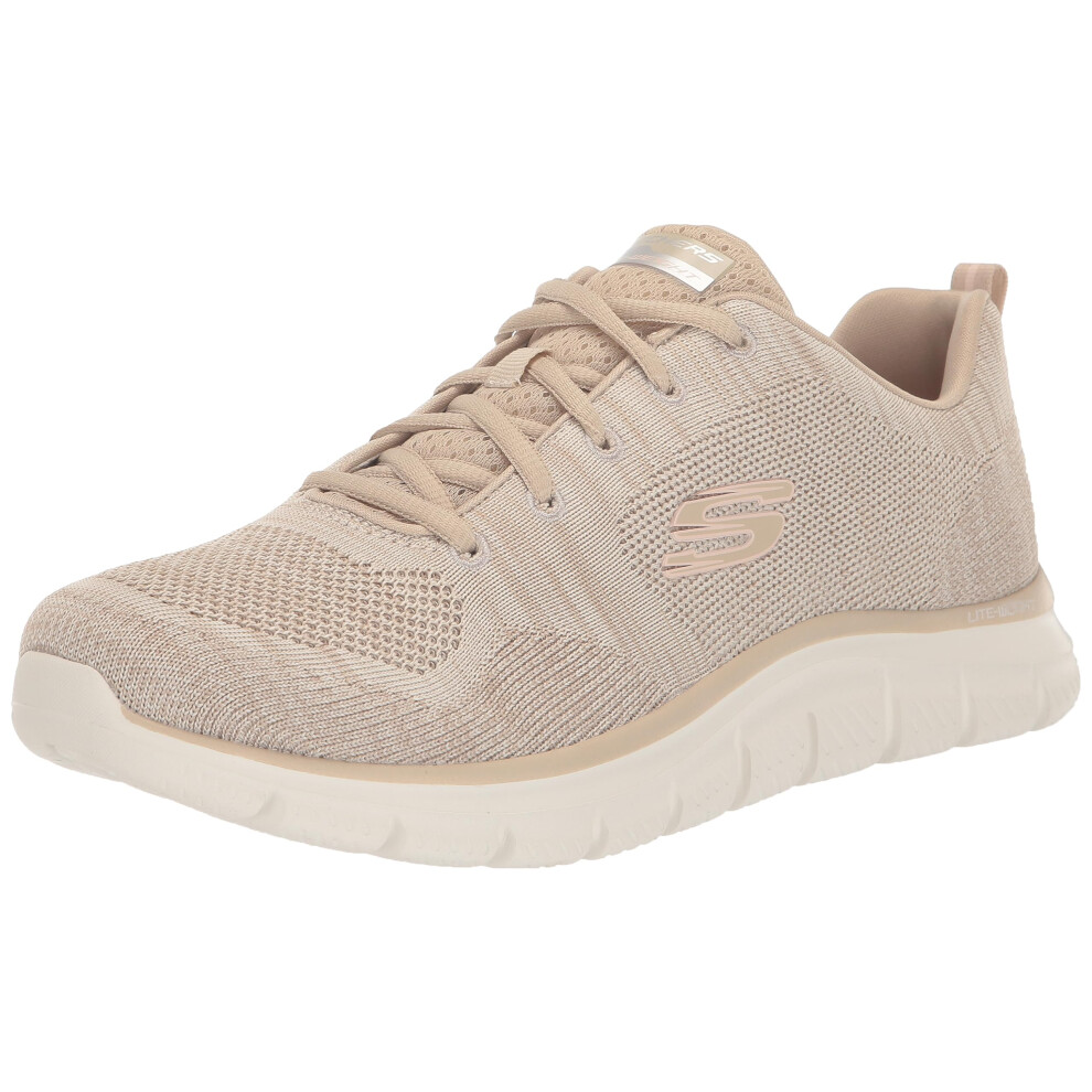 Skechers Sport Women's Women's Track Sneaker  Taupe/Pink=TPPK  8