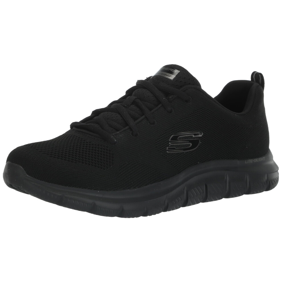 Skechers Sport Women's Women's Track Sneaker  Black/Black=BBK  8