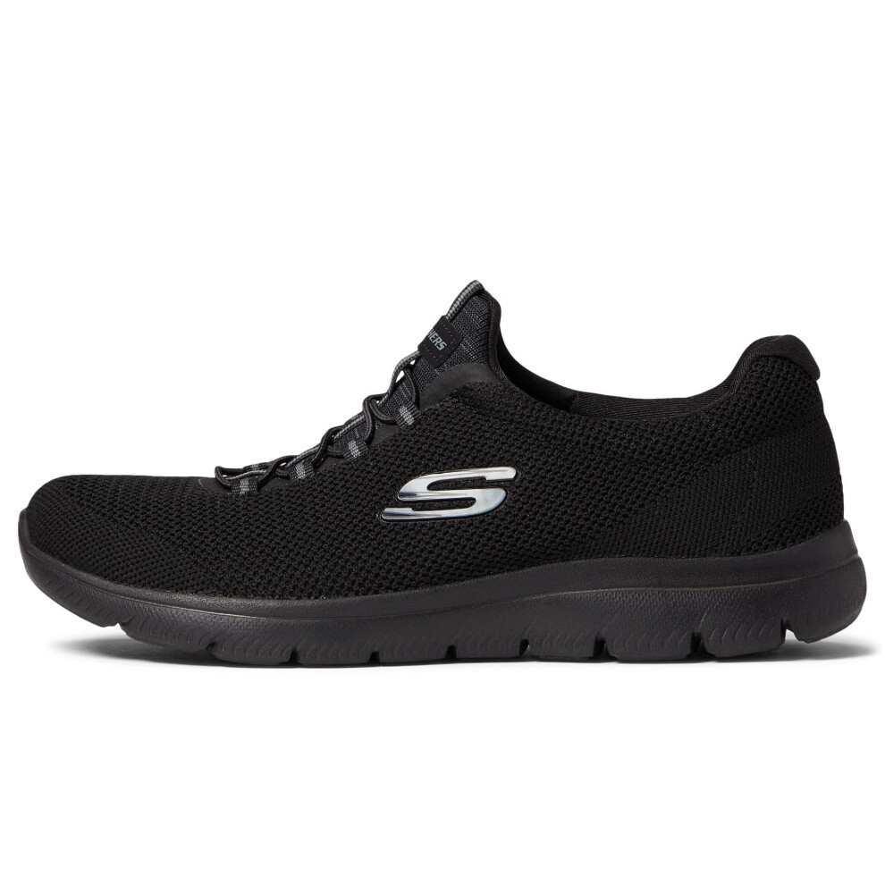 Skechers Women's Athleisure Sneaker  Black/Black  10 US medium