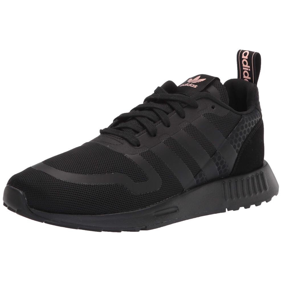 adidas Originals Women's Smooth Runner Sneaker  Black/Black/Black  7