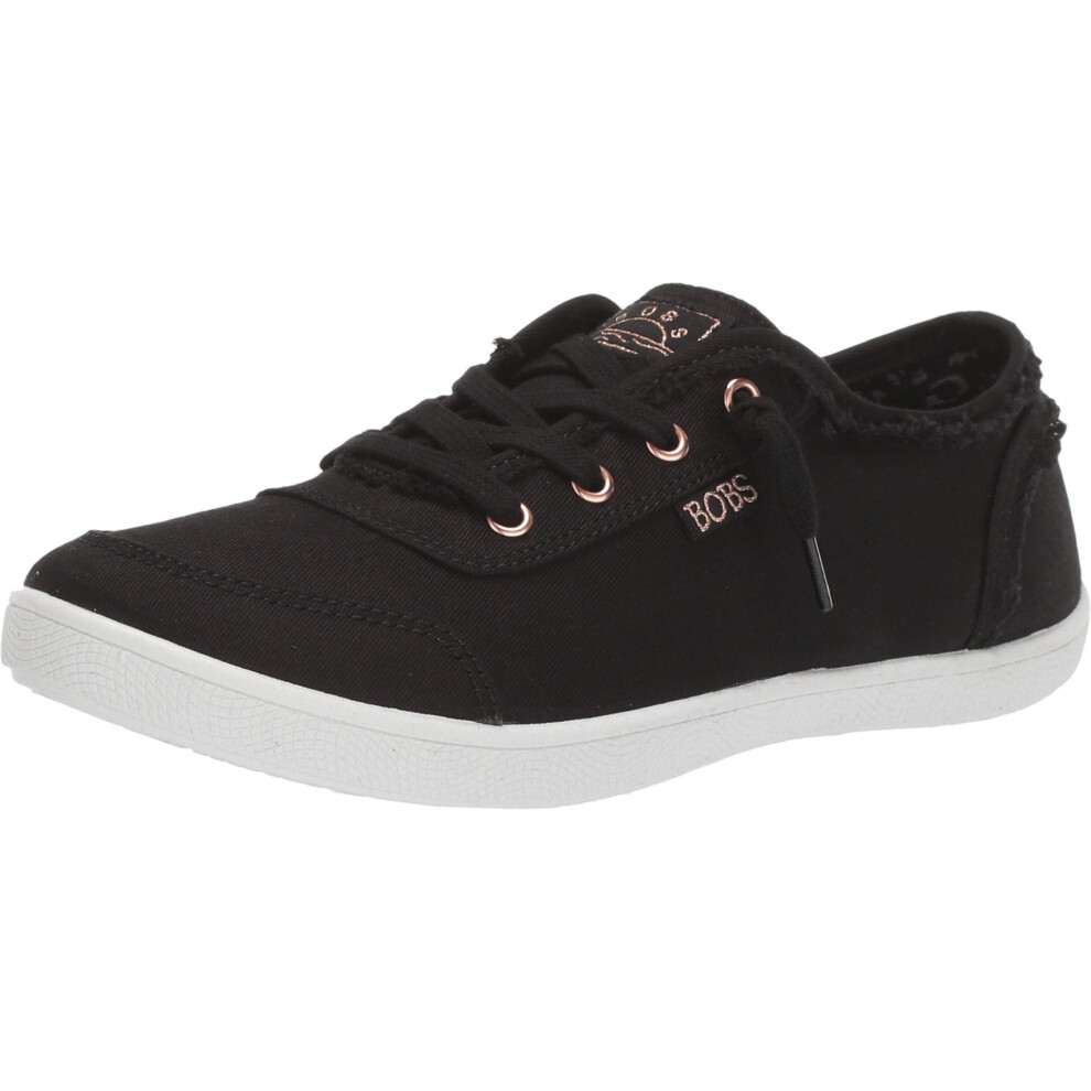 Skechers Women's Bobs B Cute Sneaker  Black  8.5 Wide