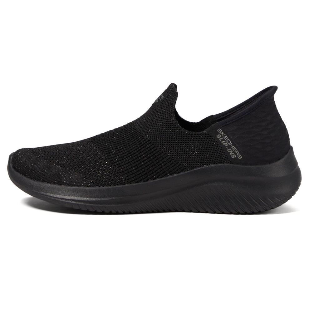 SKECHERS Women's Martha Stewart Ultra Flex 3.0-Neptune Sneaker  Black