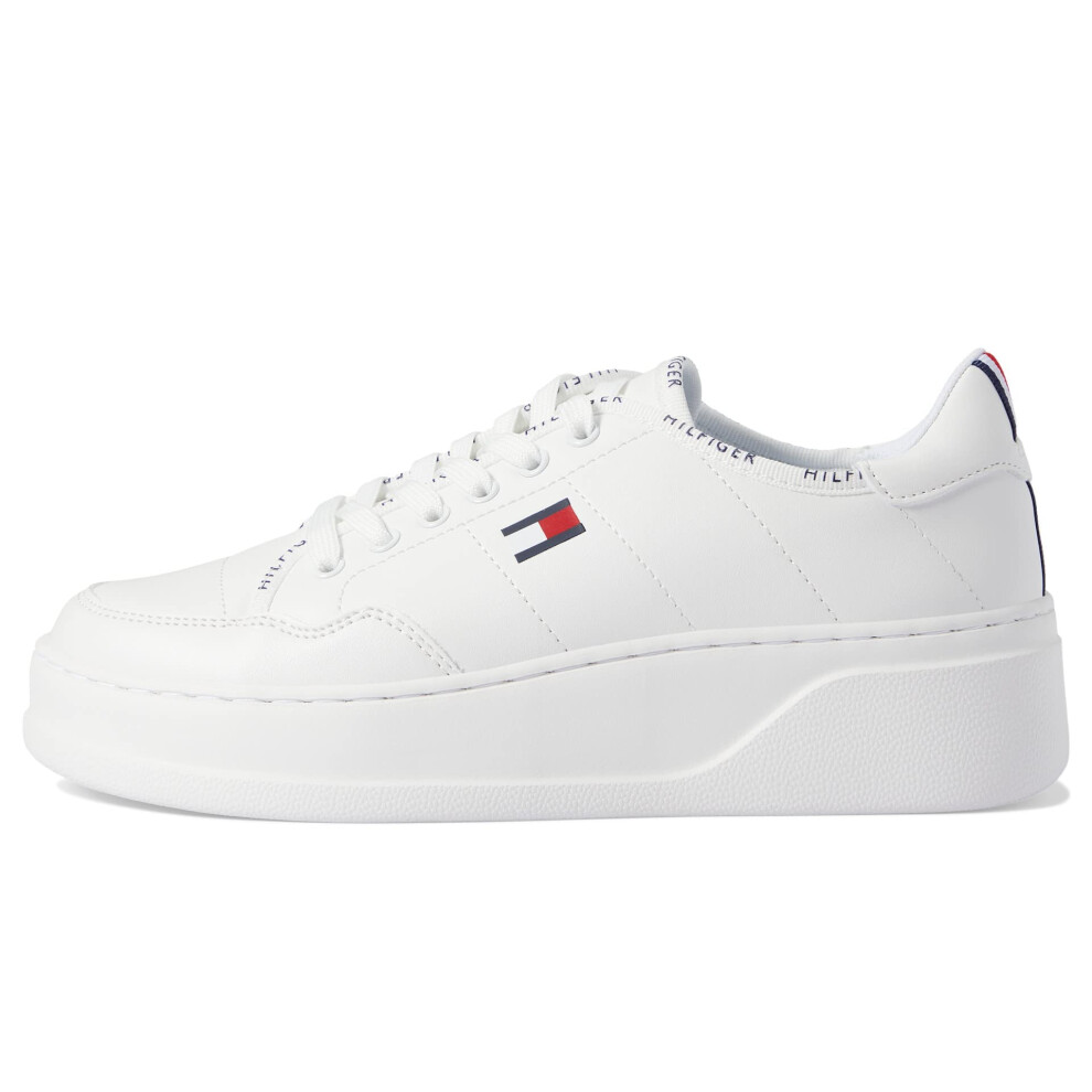 Tommy Hilfiger Women's Grazie Sneaker  White  6