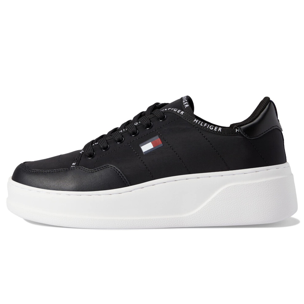 Tommy Hilfiger Women's Grazie Sneaker  Black  6.5