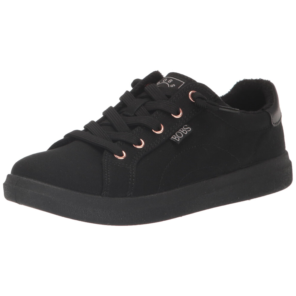 Skechers BOBS Women's Bobs D'Vine Sneaker  Black  6