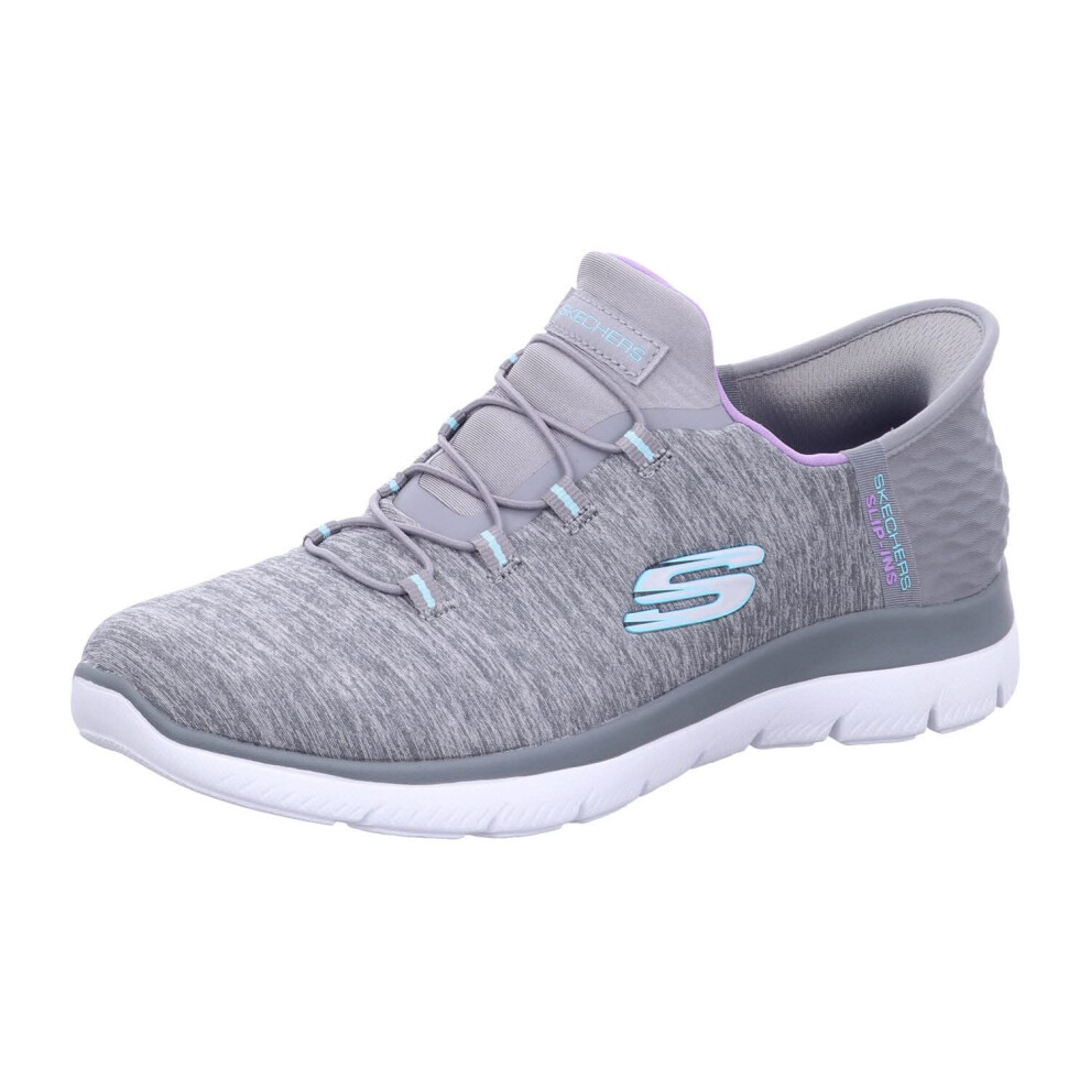 Skechers Women's Hands Free Slip Ins Summits Dazzling Haze Sneaker  Gr