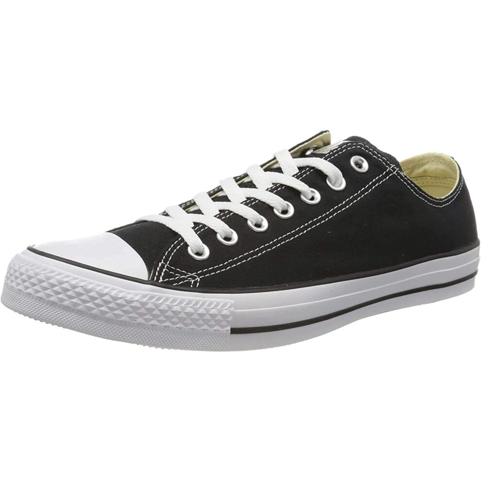 Converse Chuck Taylor All Star Low Top  Black White/Canvas  8.5 Women/