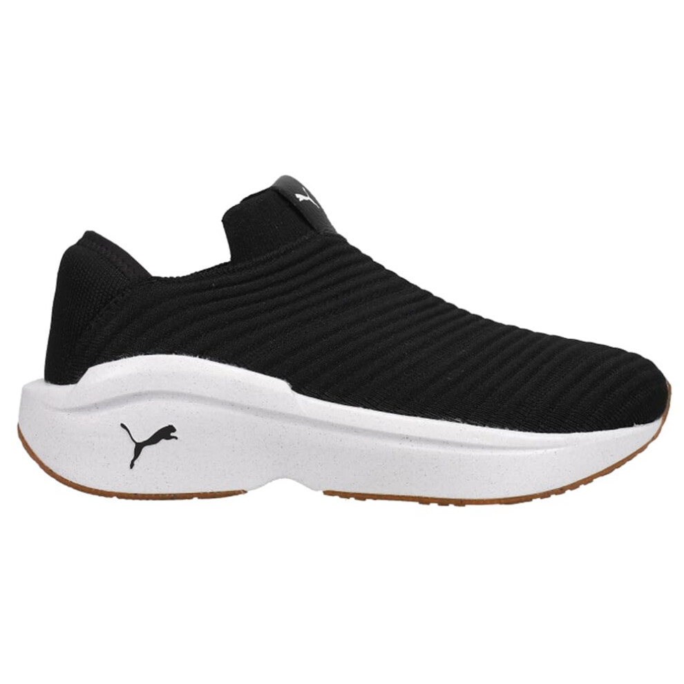 PUMA Women's ENLIGHTEN Sneaker  Puma Black-Puma White  10