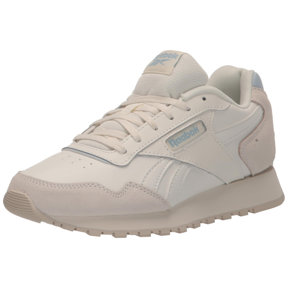 Reebok Women's Glide Sneaker  Chalk/Feel Good Blue/Stucco  11