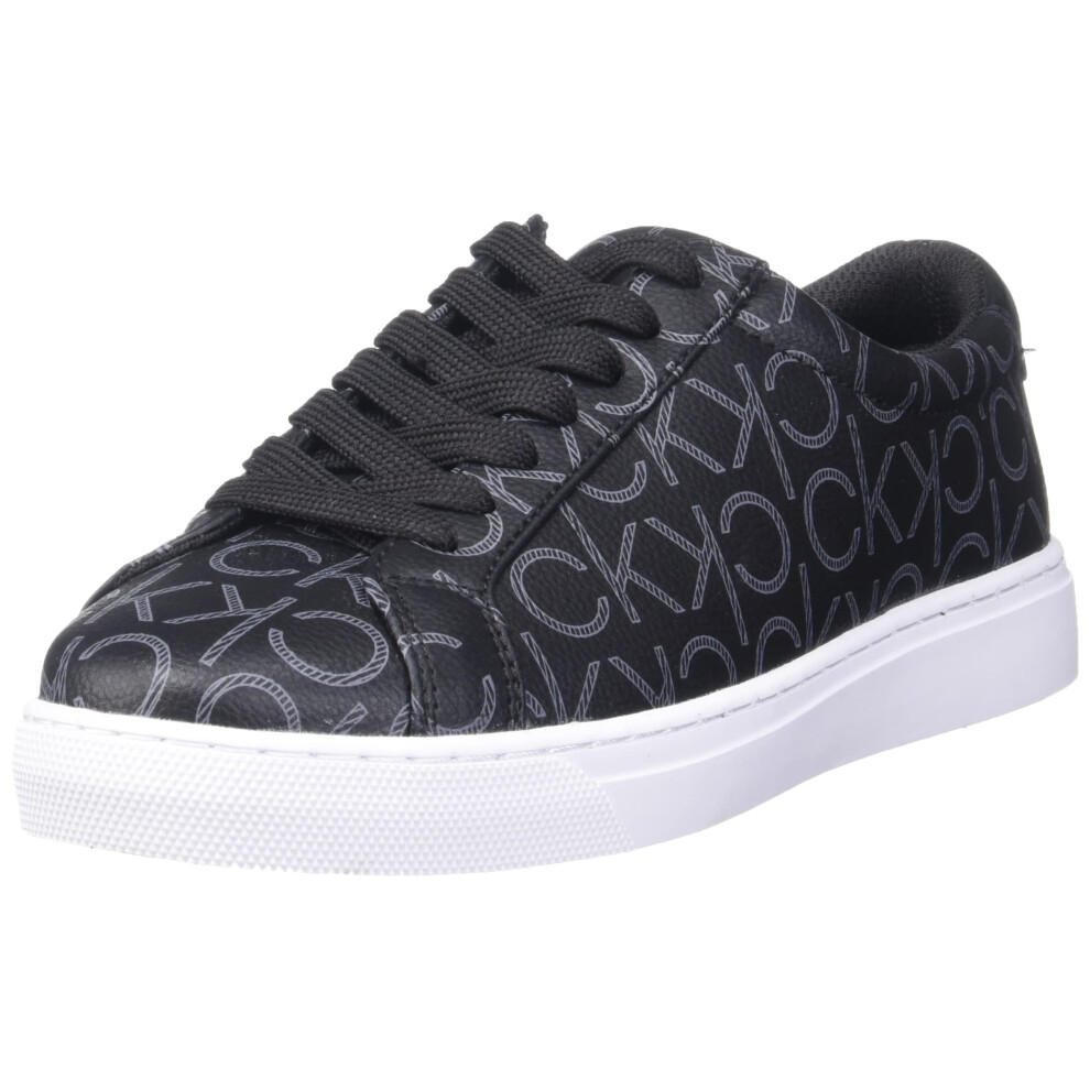 Calvin Klein Women's Gules Sneaker  Black 002  7.5