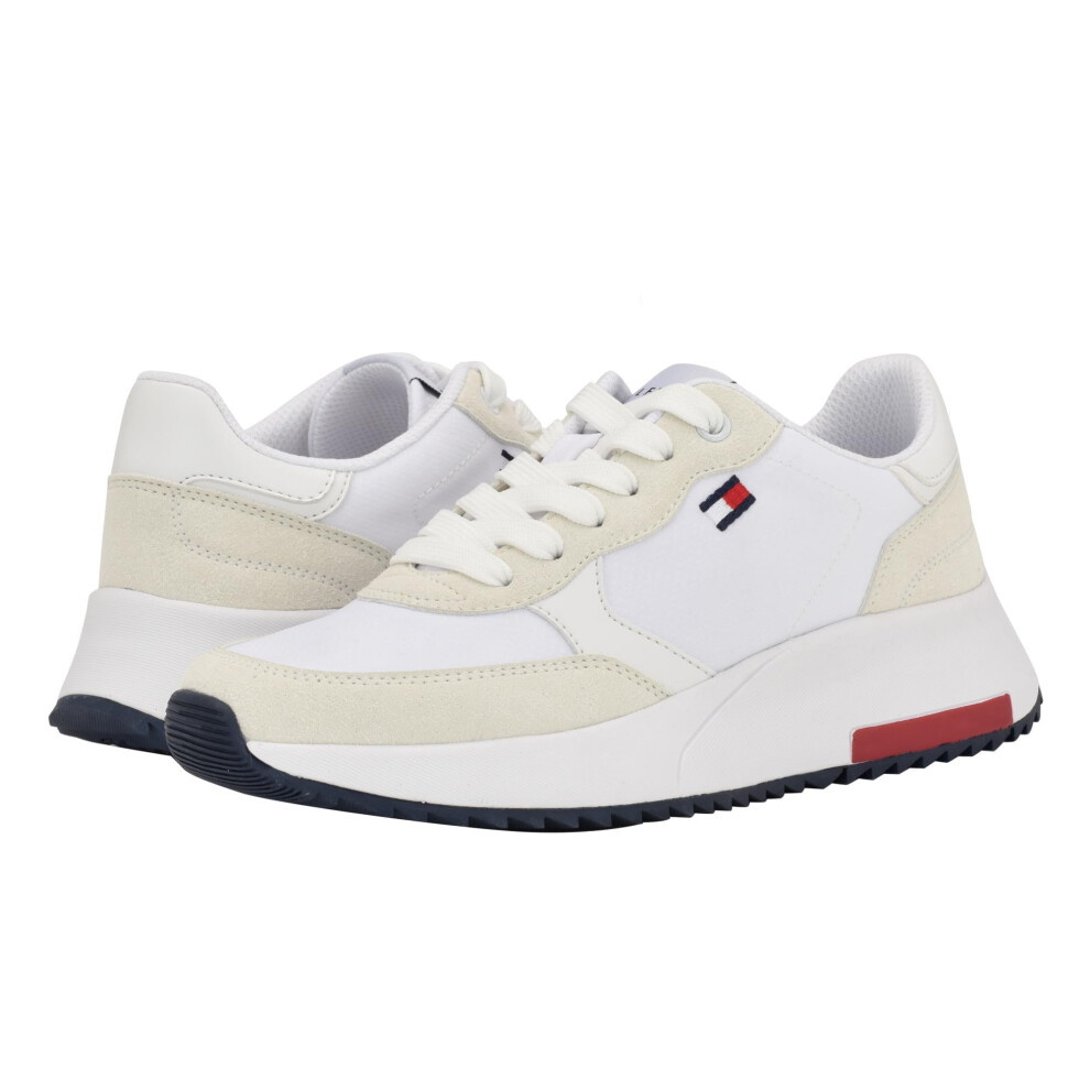 Tommy Hilfiger Women's ZIDYA Sneaker  White 140  7