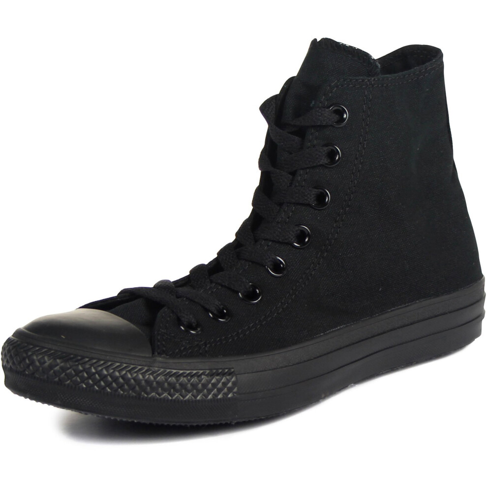 Converse Unisex Chuck Taylor All Star High Top Shoes  Black Monochrome