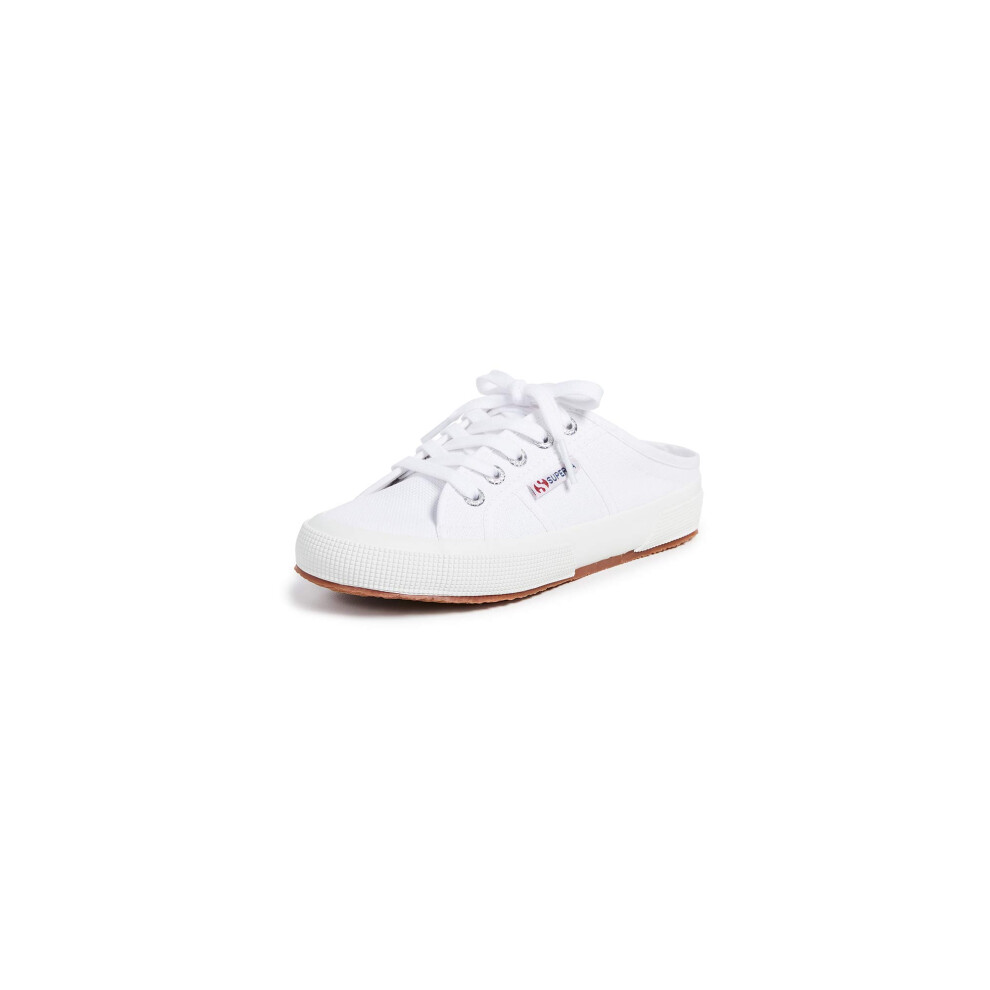 Superga Women's 2402 Mule  White  6