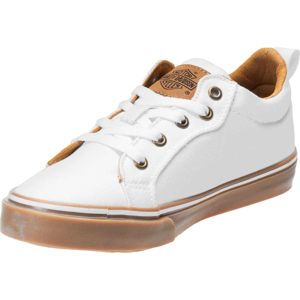 HARLEY-DAVIDSON FOOTWEAR womens Torland Sneaker  White  8 US