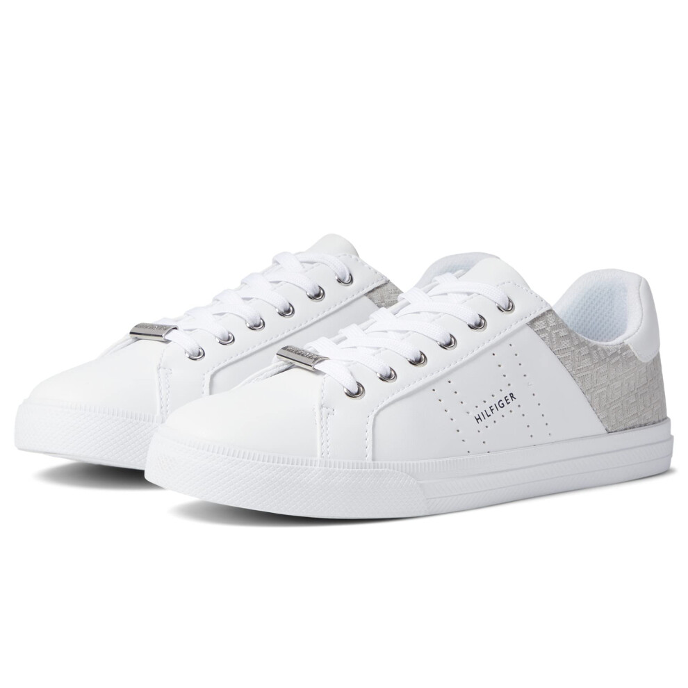 Tommy Hilfiger Women's LORIO Sneaker  White  6