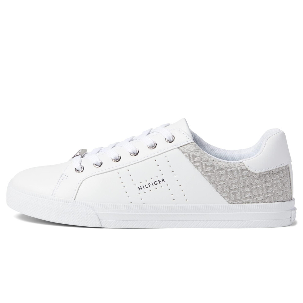 Tommy Hilfiger Women's LORIO Sneaker  White  8