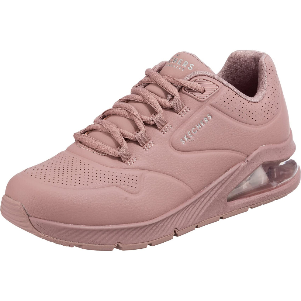 Skechers Women's Uno 2-Air Around You Sneaker  Pink  8.5