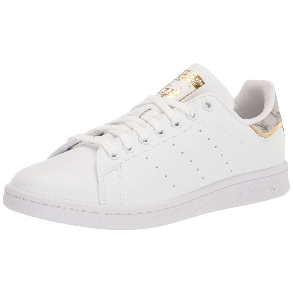 adidas Originals Women's Stan Smith Sneaker  White/Alumina/Gold Metall