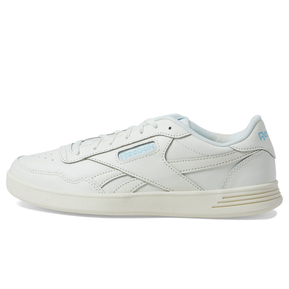 Reebok Women's Court Advance Sneaker  Chalk/Blue Pearl/Vector Red  8