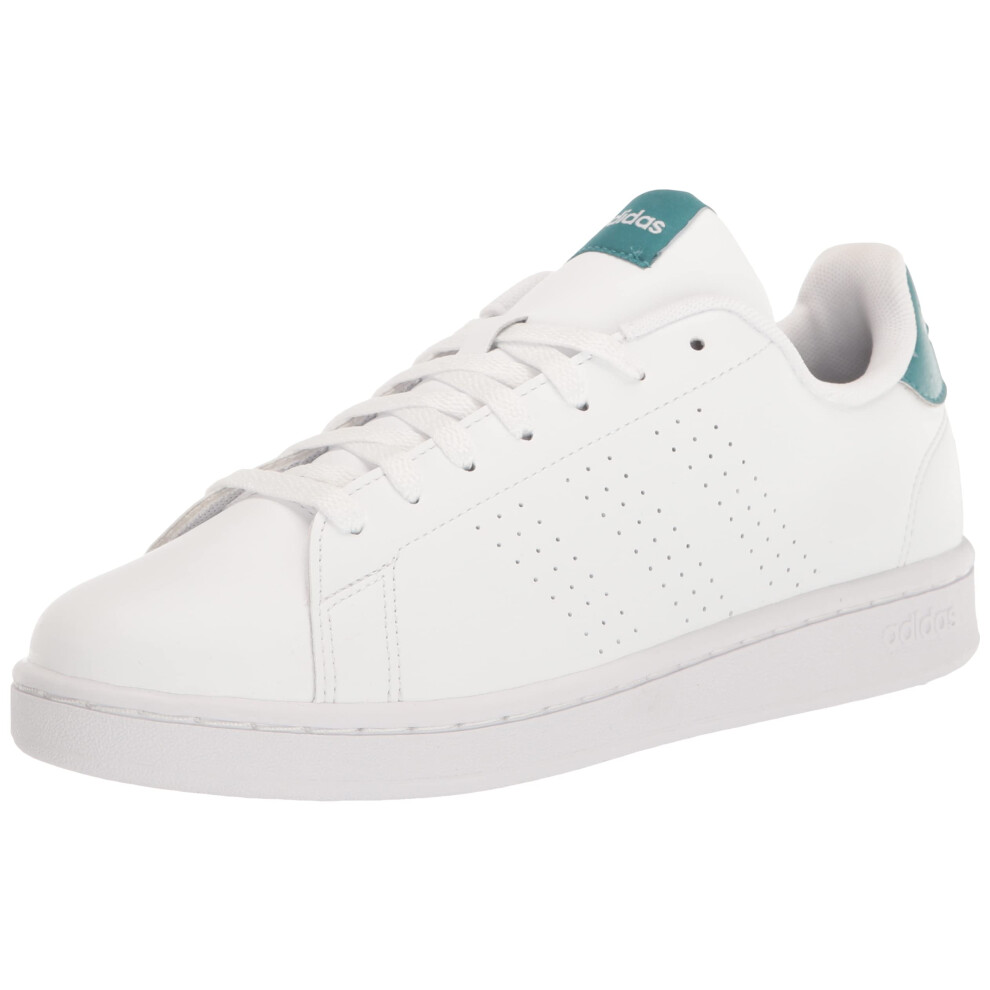 adidas Women's Advantage Sneaker  White/White/Arctic Fusion  7