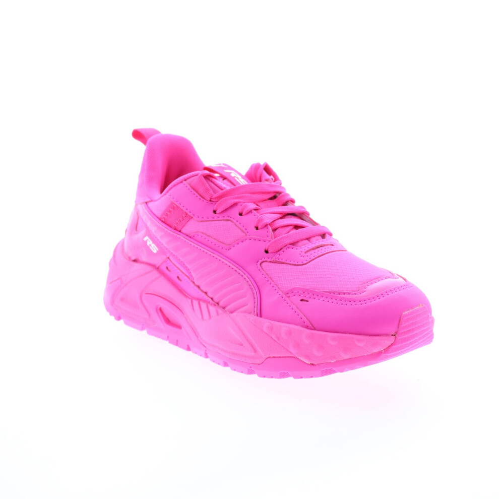 PUMA Womens Rs-Trck Brighter Days Lace Up Sneakers Shoes Casual - Pink