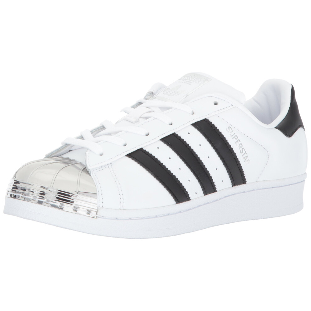 adidas Women's Superstar Legacy Sneaker  White/Core Black/Silver Metal