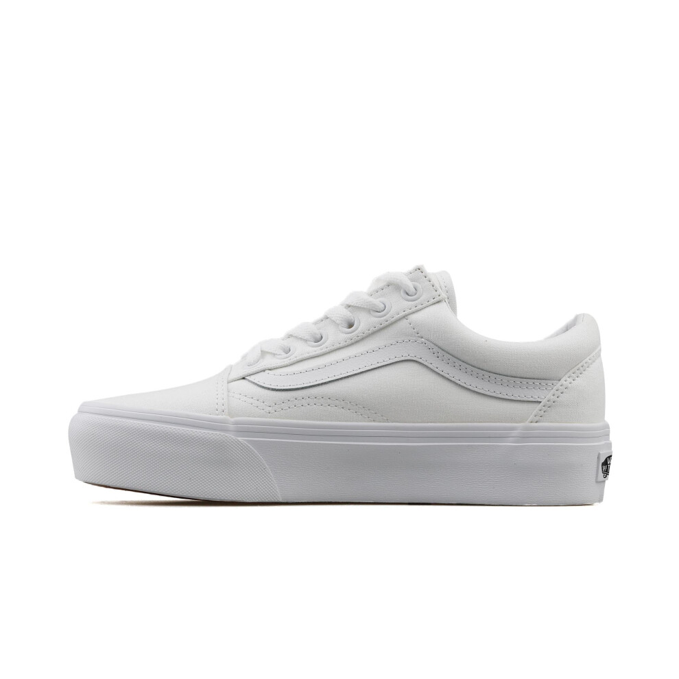 Vans Women's Low-Top Trainers  True White  6.5 Women/5 Men