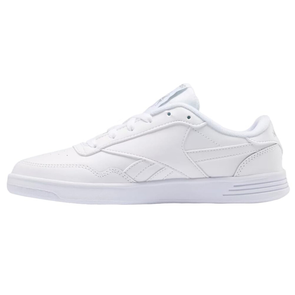 Reebok womens Club Memt Sneaker  Steel/White  9.5 US