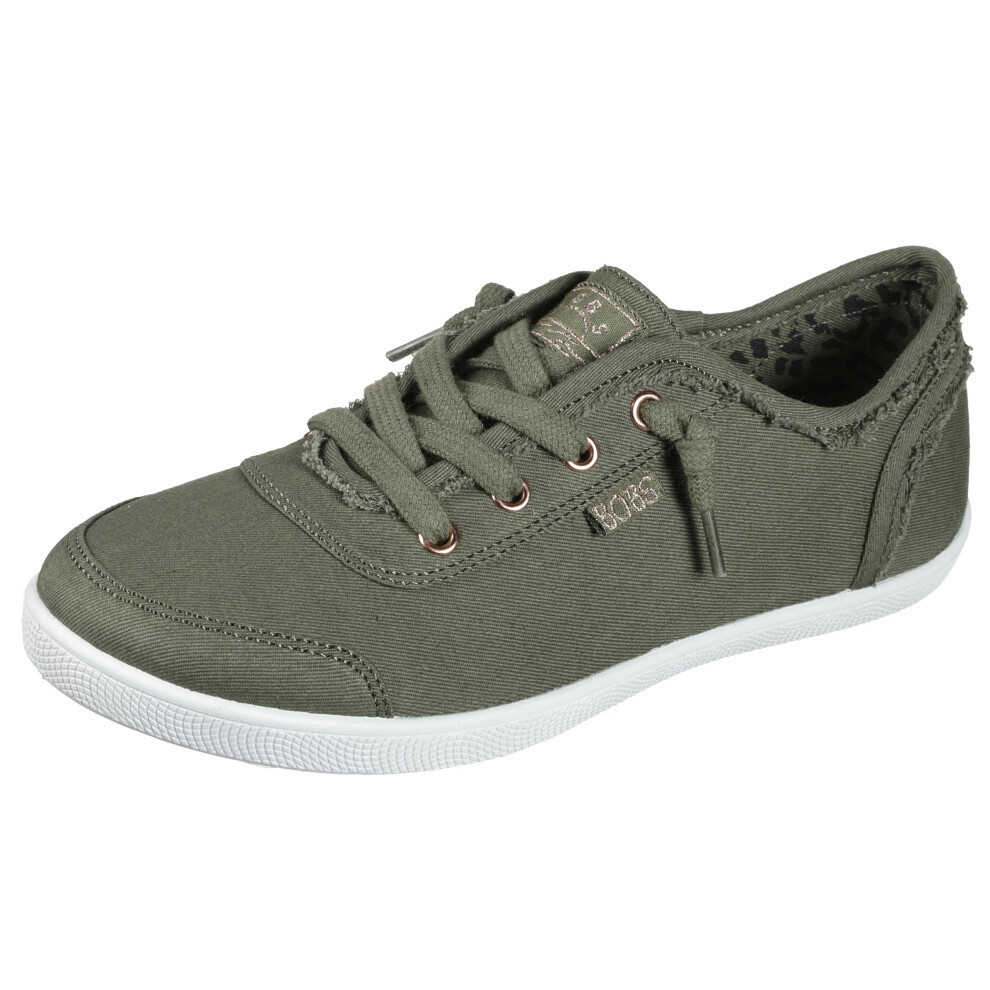 Skechers Women's Bobs B Cute Sneaker  Olive  9.5