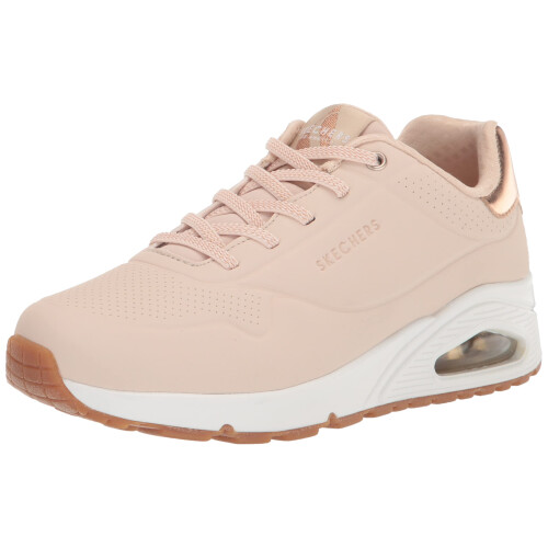 Skechers Skechers Dames Uno-Shimmer Away Sneaker NAT 8.5