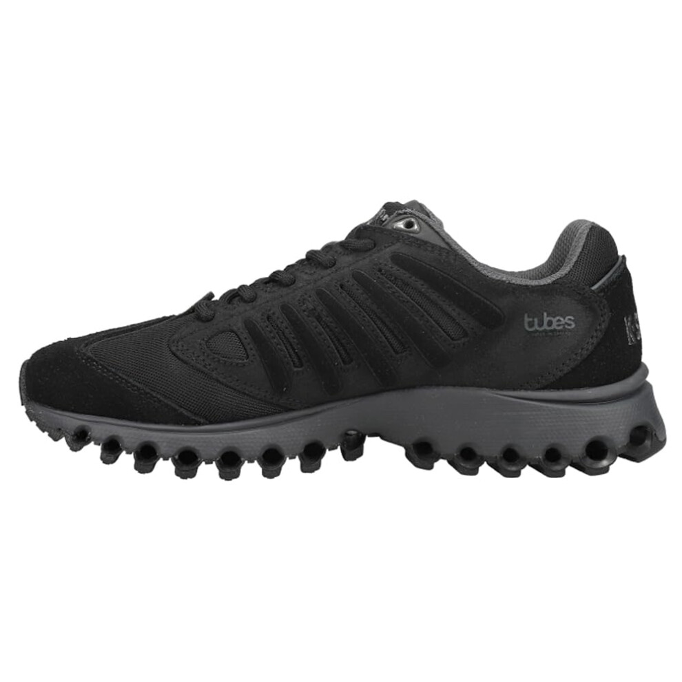 K-Swiss Women's Tubes Pharo Sneaker  Black/Black/Dark Shadow  7 M