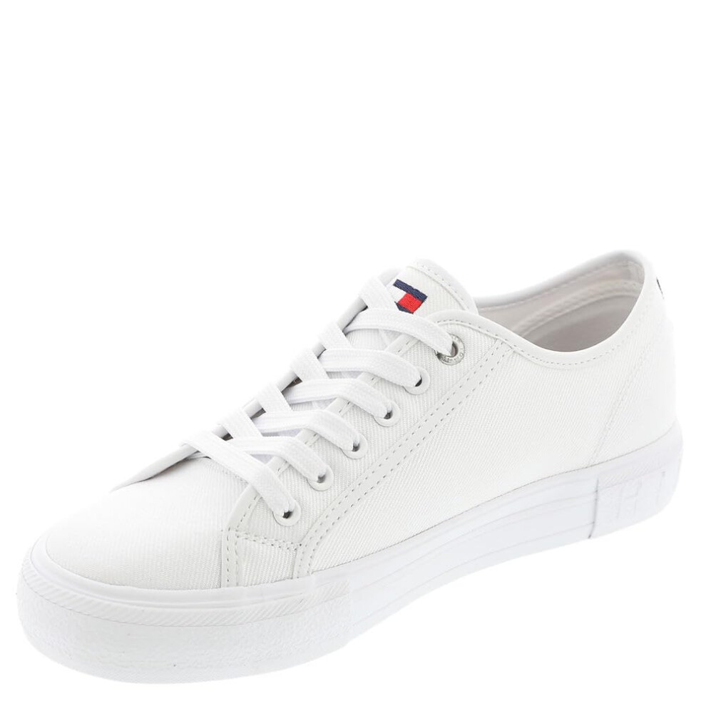 Tommy Hilfiger Women's ALEZYA Sneaker  White 140  5.5